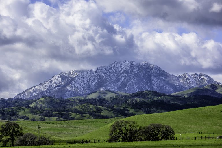 MT DIABLO SNOW The Lord is my Light